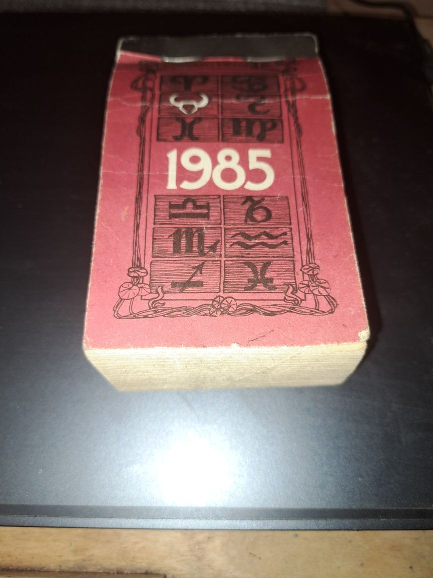 Kalendarz zdzierak 1985 rarytas prezent na 40 urodziny