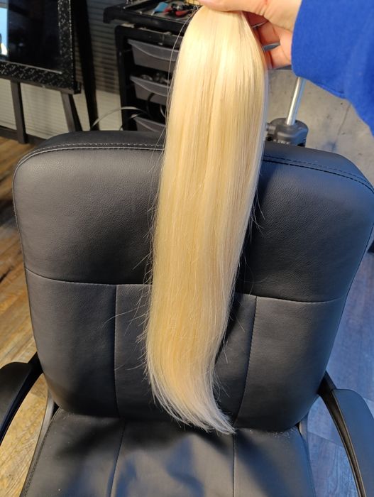 Європейське волосся м'яке не плутається від 60 см за 100г 150$