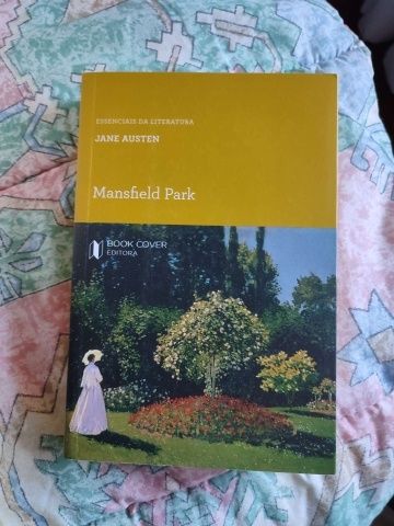 Livro Mansfield Park de Jane Austen. Book cover