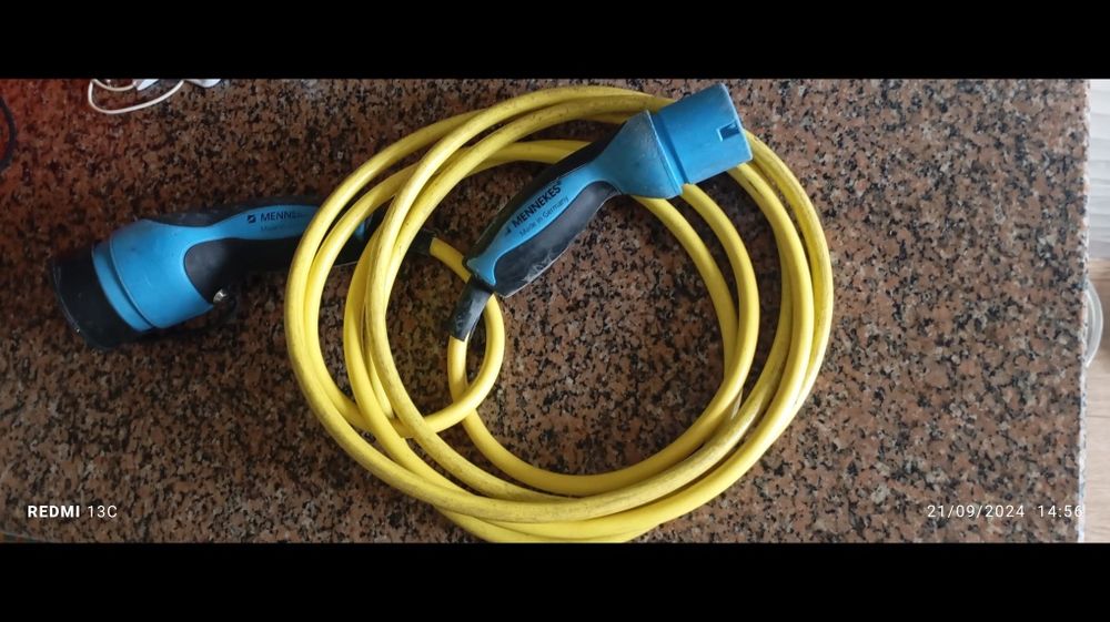 Cabo de carregamento mannekes tipo 2