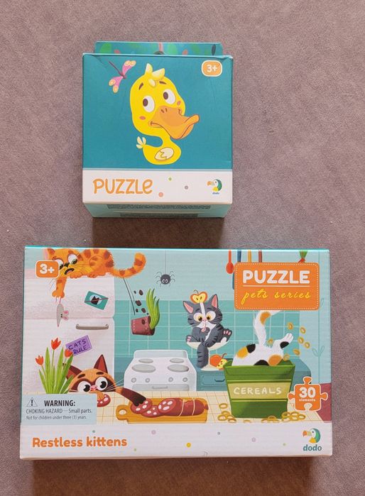 Два пазли Dodo 3+