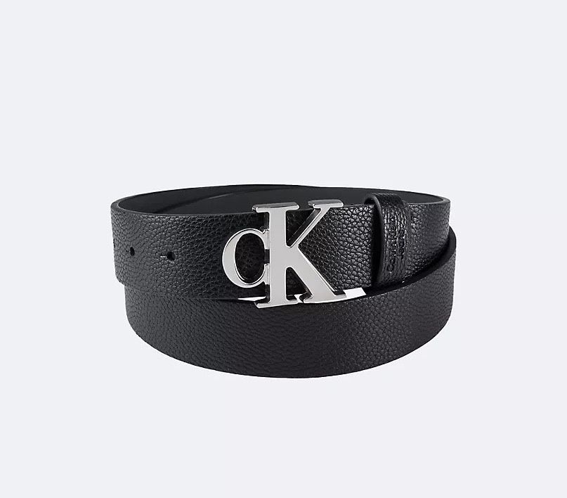 Ремінь новий Calvin Klein Reversible Hammered Plaque Belt