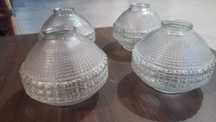 Plafons vidro para luminaria vintage
