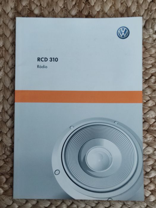 Autorrádio RCD 310, VW / Volkswagen 2010 (Golf VI) de origem