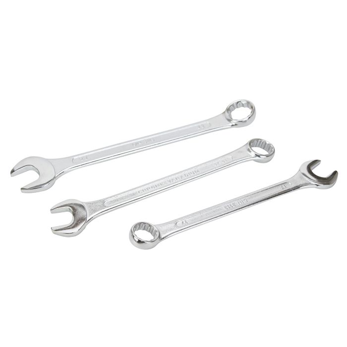 Sigma ключі ріжково-накидні 12шт (6-14, 17, 19, 22мм) CrV head polish