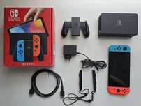 Nintendo Switch Oled 64 GB + 512 GB karta pamięci CFW Przerobiona