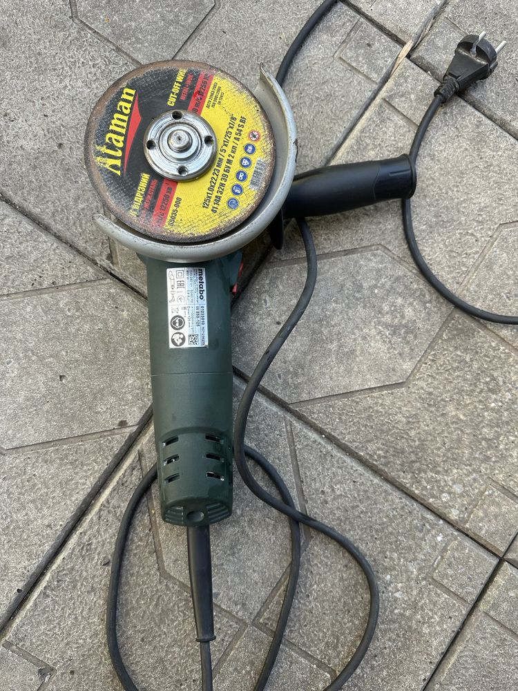 Болгарка Metabo W 850-125