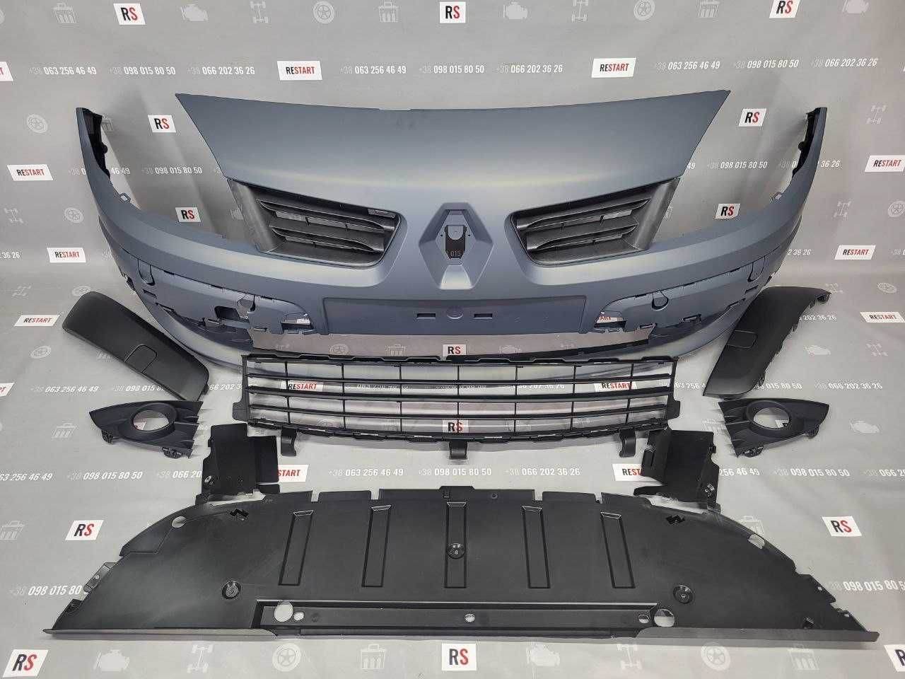 Бампер передній Renault Scenic 2 (Рено Сценик 2) 2006-2009 оригінал