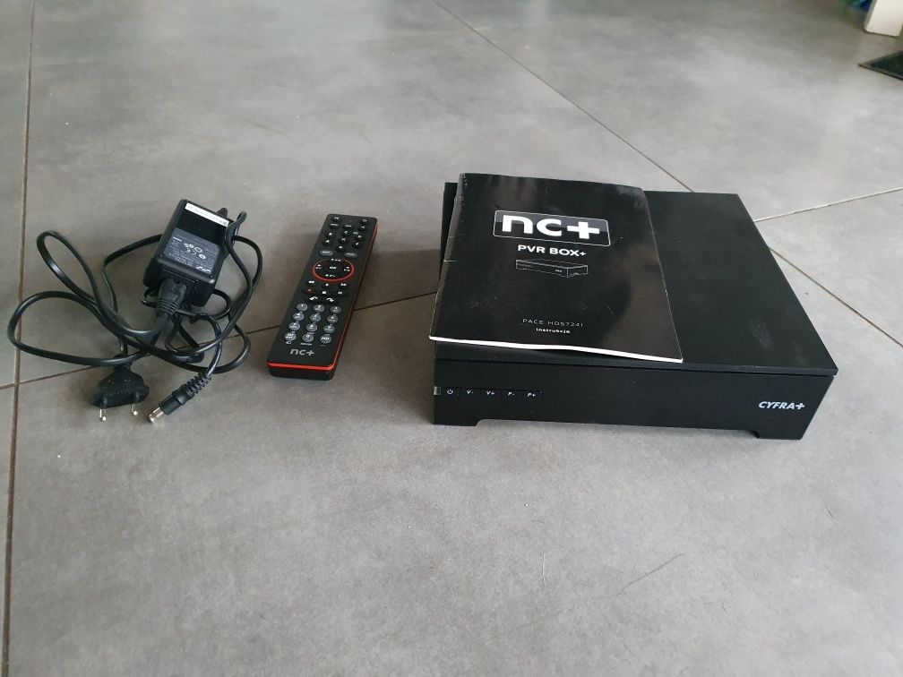 Dekoder cyfrowy nc+ tuner dvb-s  pvr box +