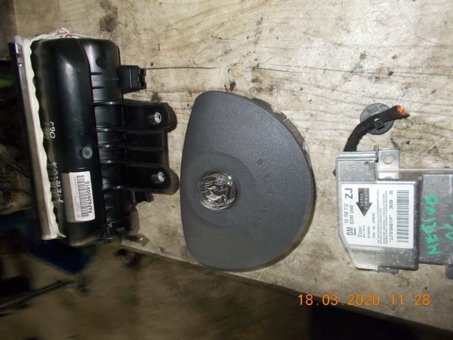 Poduszka air bag przód Opel meriva
