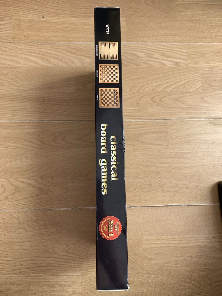 Shachy warcaby tryktrak, gra planszowa 35 centymetrów.