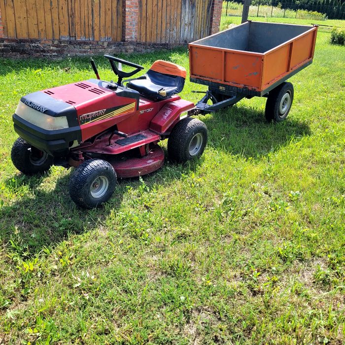 Traktorek kosiarka murray z przyczepką