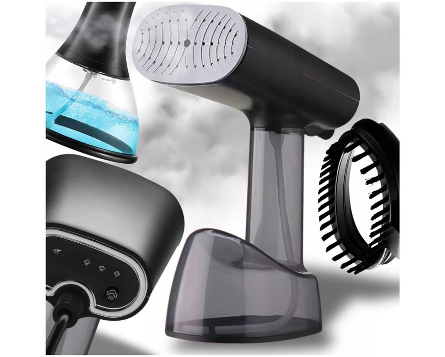 Parownica Ręczna Steamer Do Ubrań Żelazko Parowe Ceramiczna Stopa