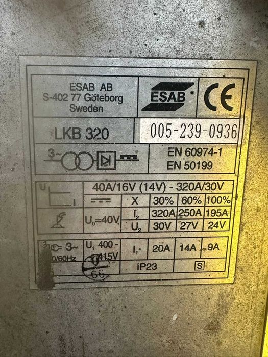 Máquina de Soldadura ESAB