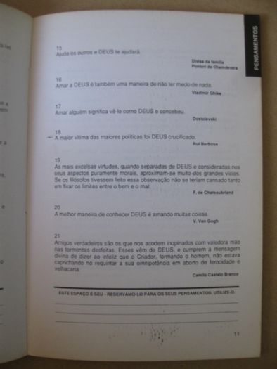 Deus - Pensamentos, Pensadores, Provérbios