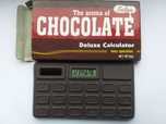 Calculadora / Máquina de calcular SOLAR em forma de chocolate Nova