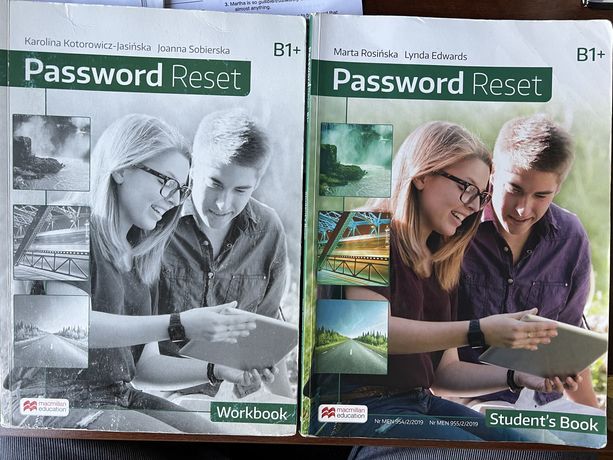 Password Reset B1+  TANIO podręcznik i ćwiczenia