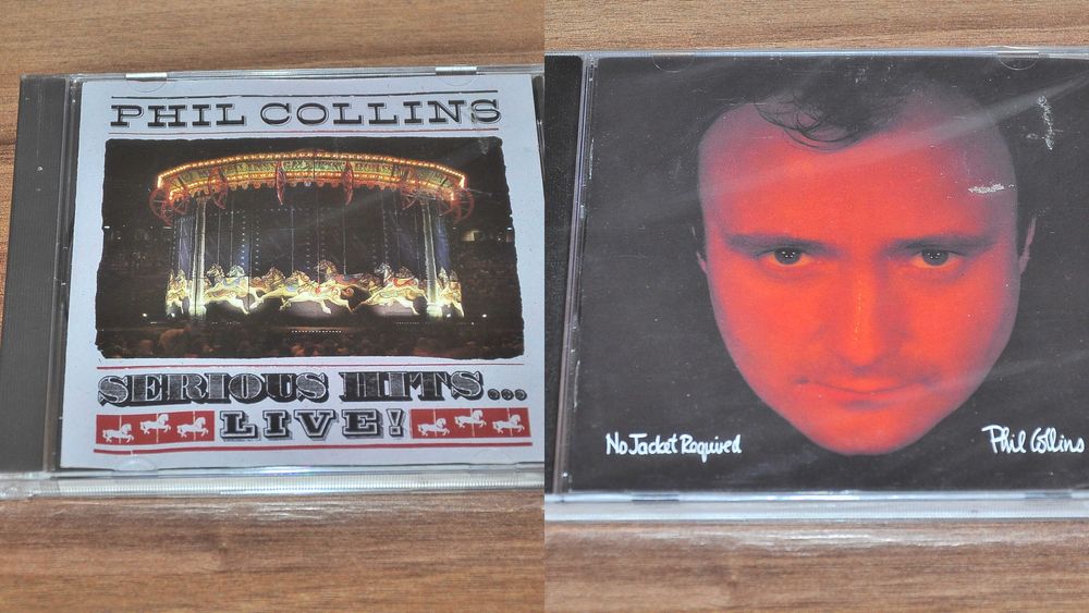 Phil Collins - No Jacket Required/Serious Hits...Live! 2CD Nowe,Folia