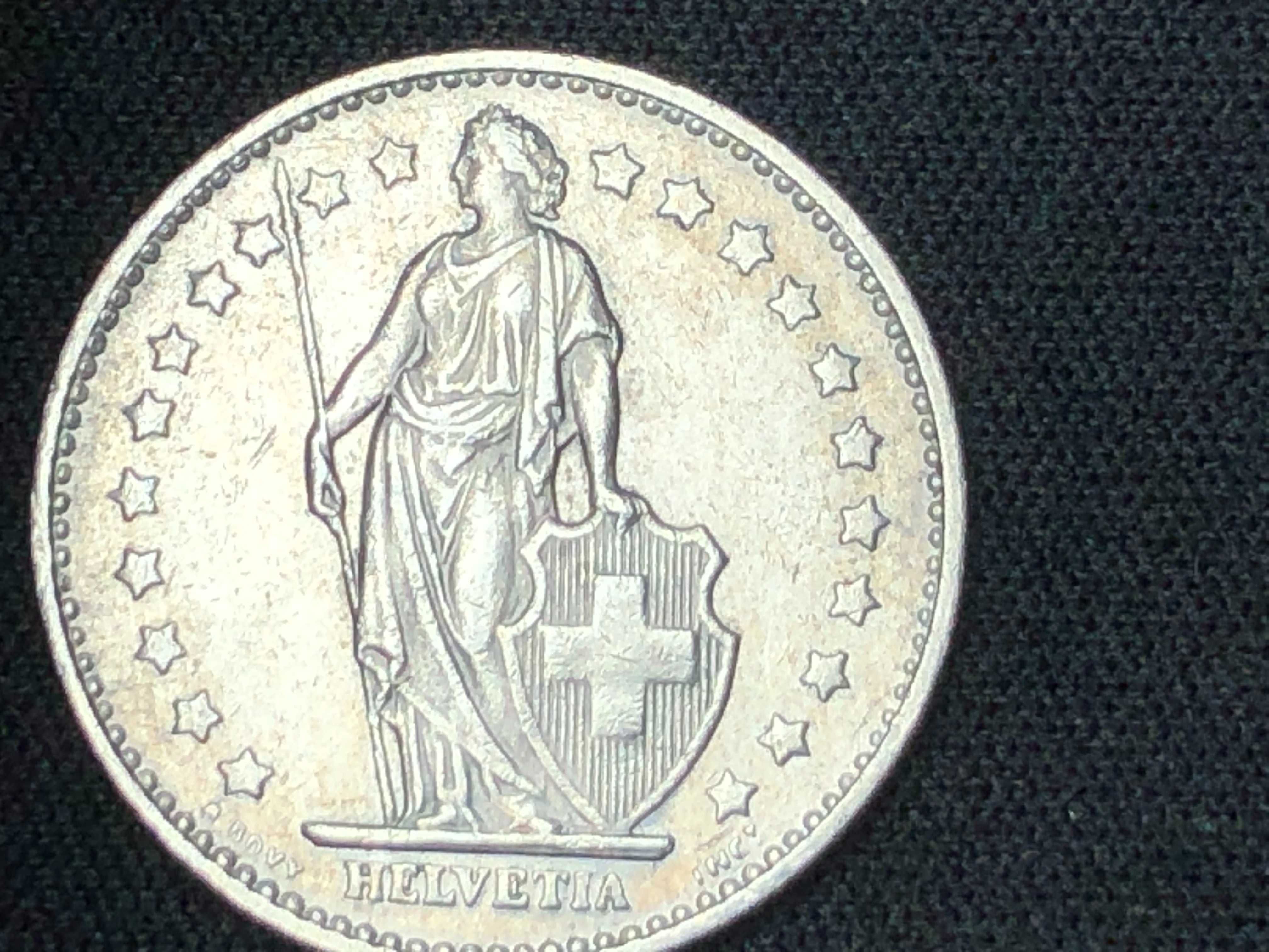 Suiça 1982 - 1 Franc Cuproniquel