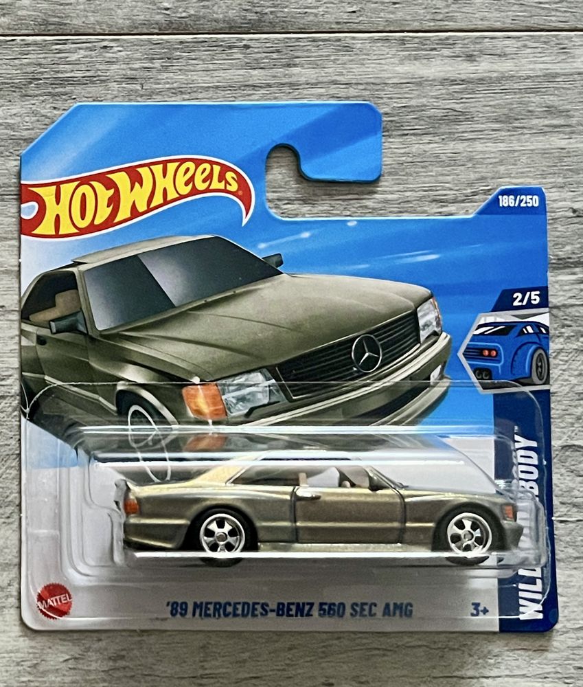 Hot Wheels 89’ Mercedes-Benz 560 sec AMG custom
