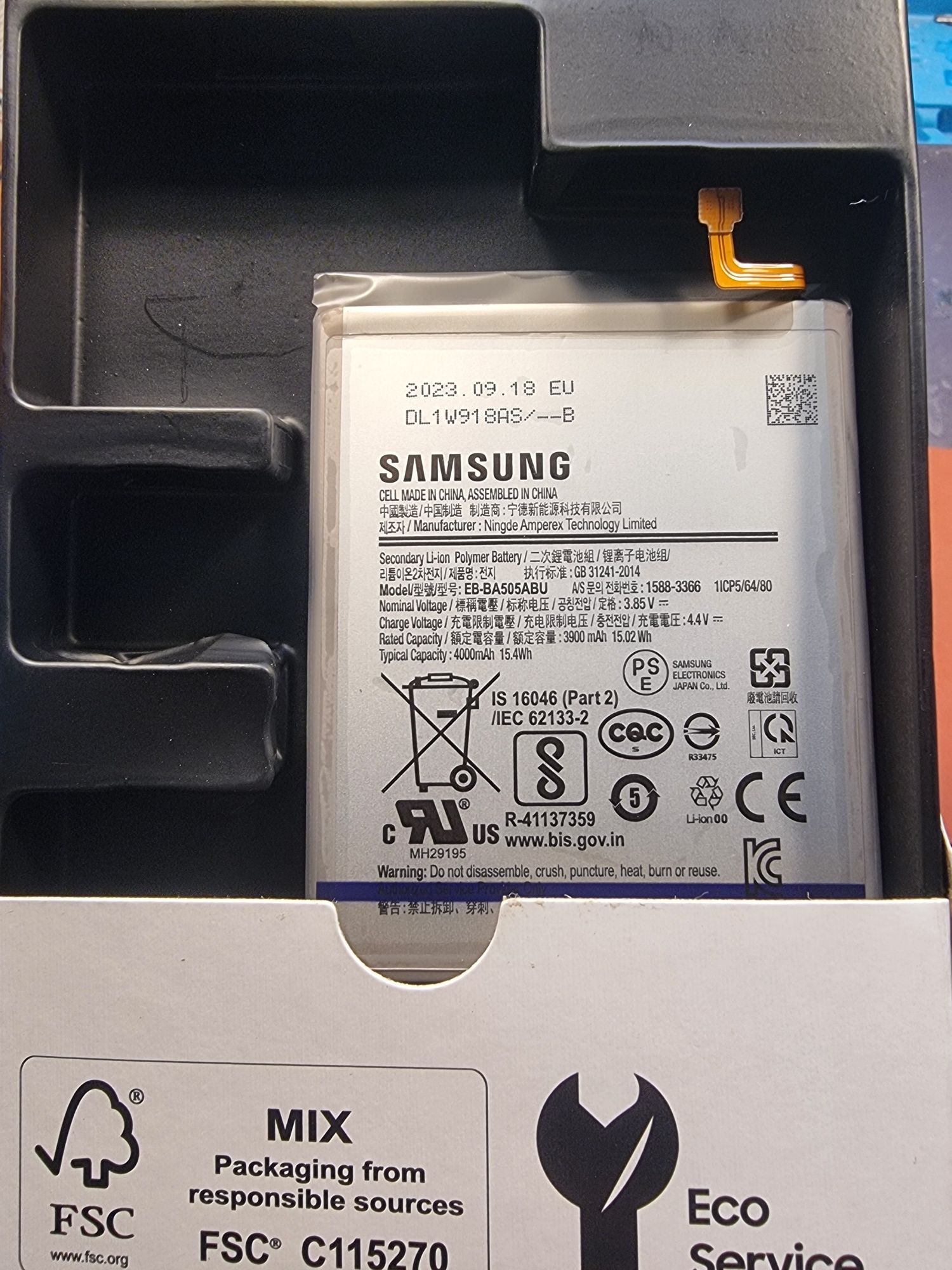 Nowa Orginalna Bateria Samsung Galaxy a50 / A30s