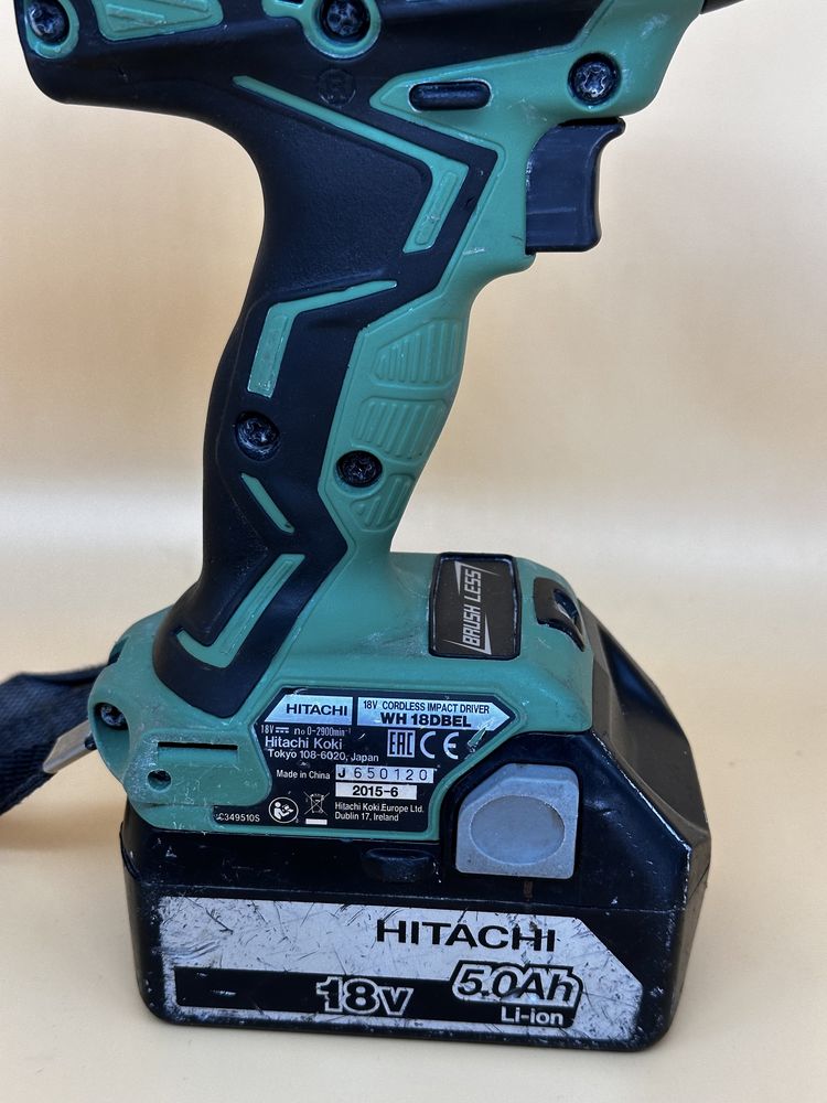 Hitachi hikoki WH 18 DBEL Ударний Імпакт Гайковерт