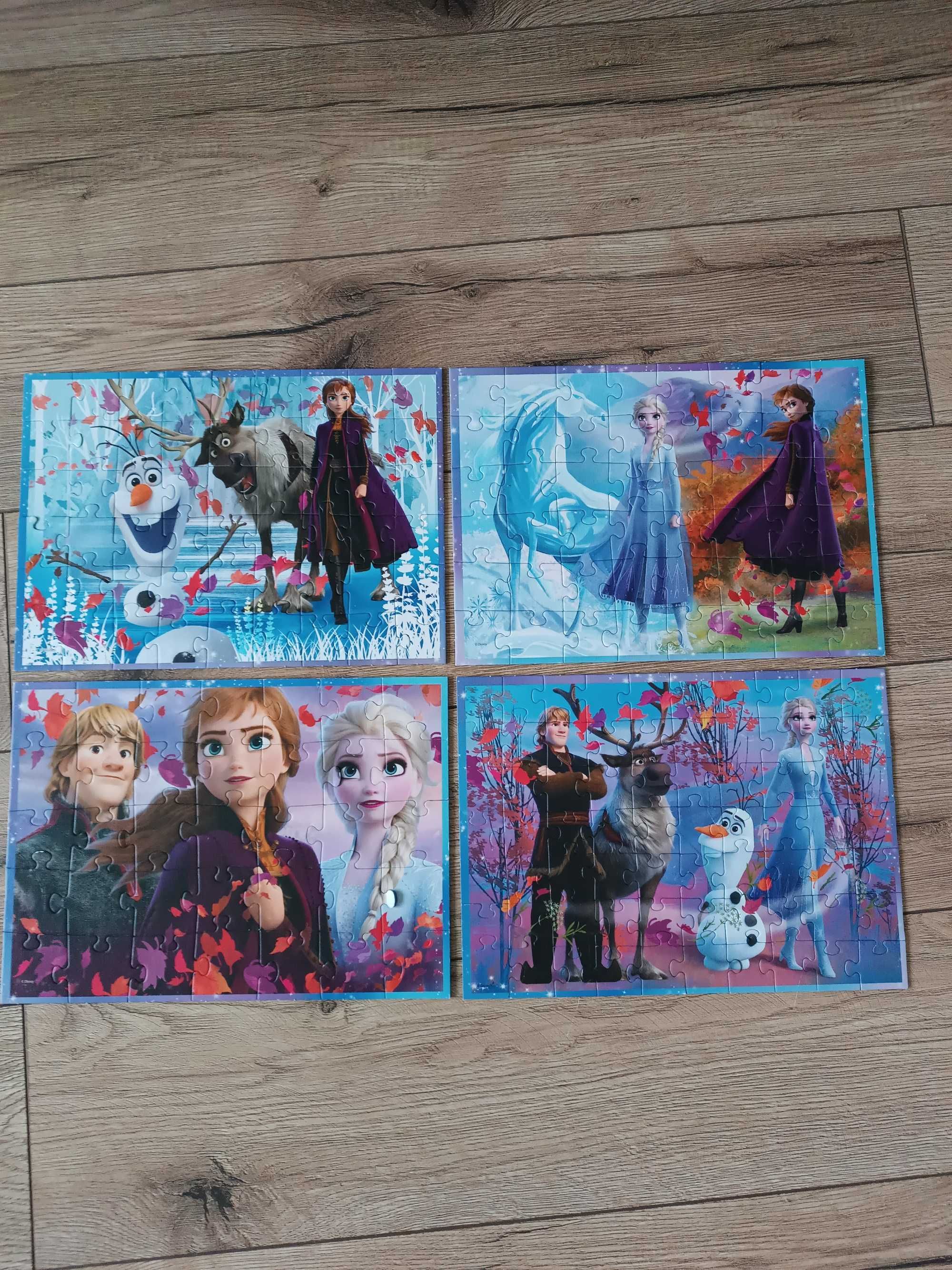 Trefl puzzle 4 w 1 Kraina Lodu 2