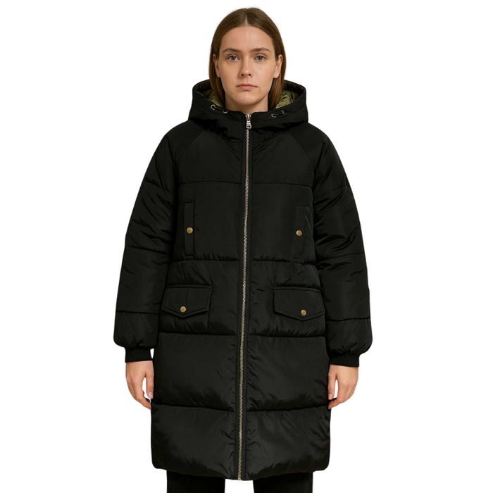 Czarna damska kurtka zimowa L/XL