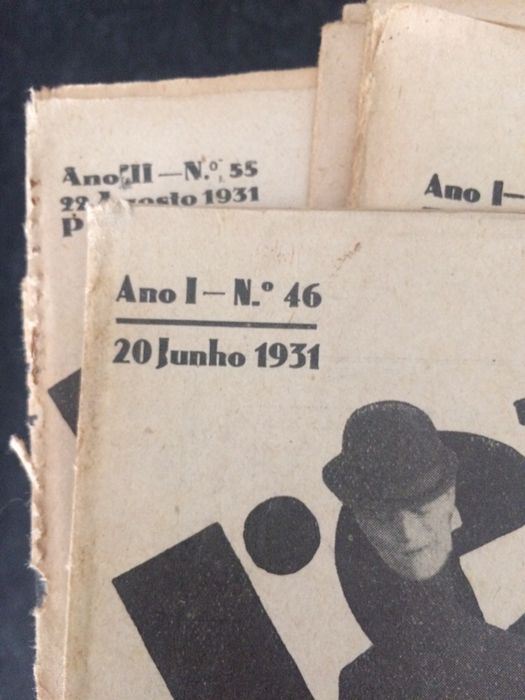 Revistas Repórter ano 1930, 1931,1932