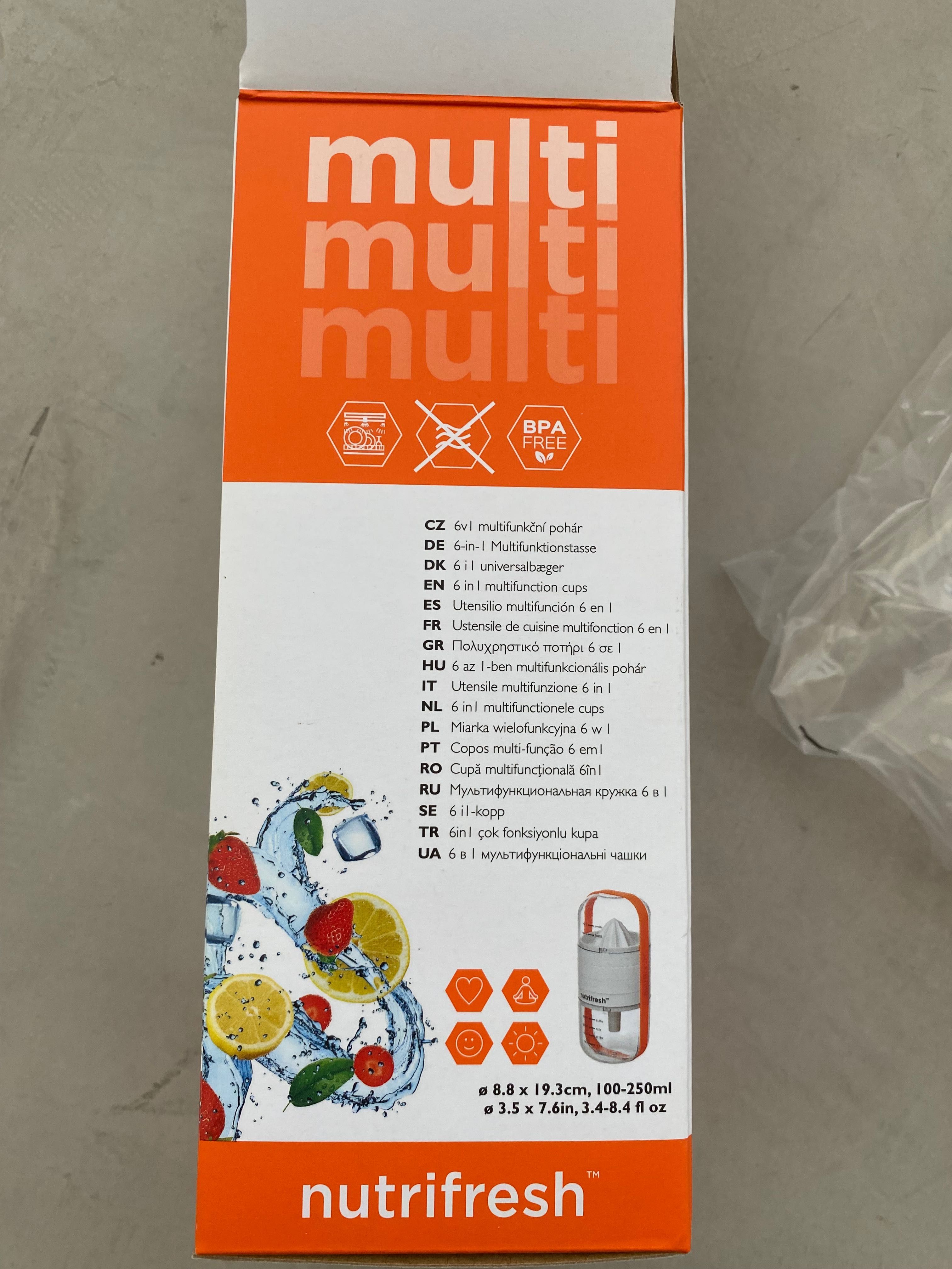Aparelho de copos multifunções 6 em 1