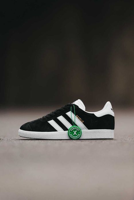 Кросівки Adidas Gazelle Classic Black/White premium