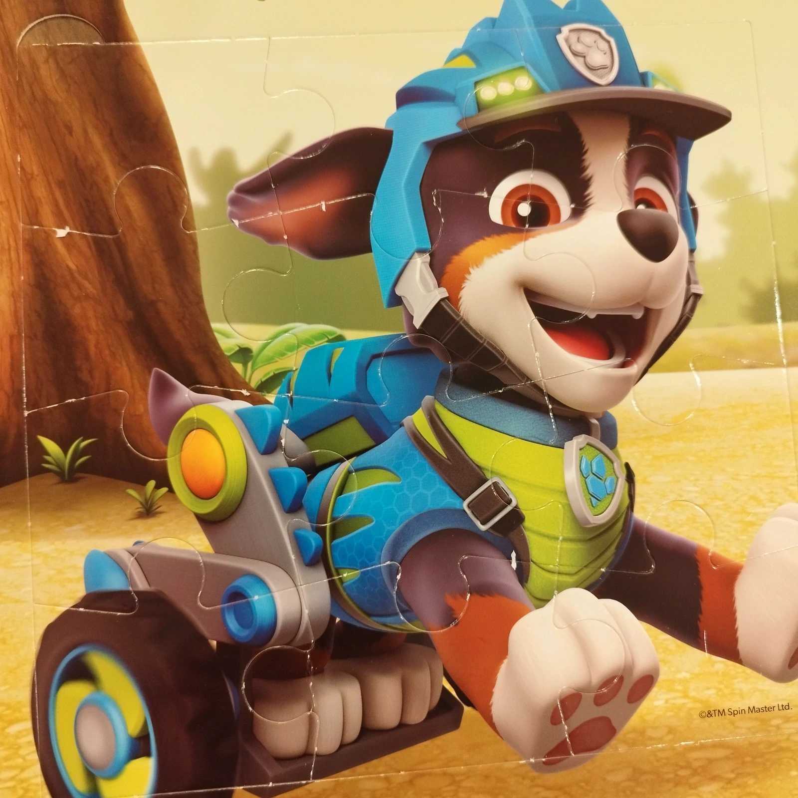 Książka z puzzlami Dino Rescue