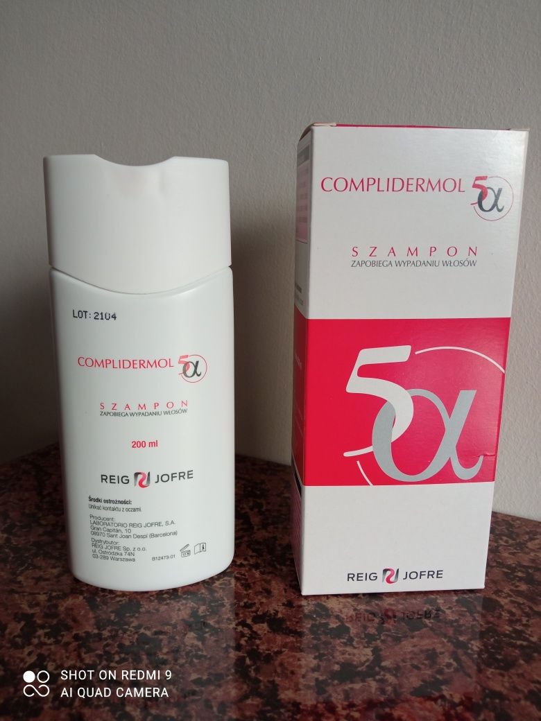 Complidermol szampon przeciw wypadaniu włosów 1/2 opak.