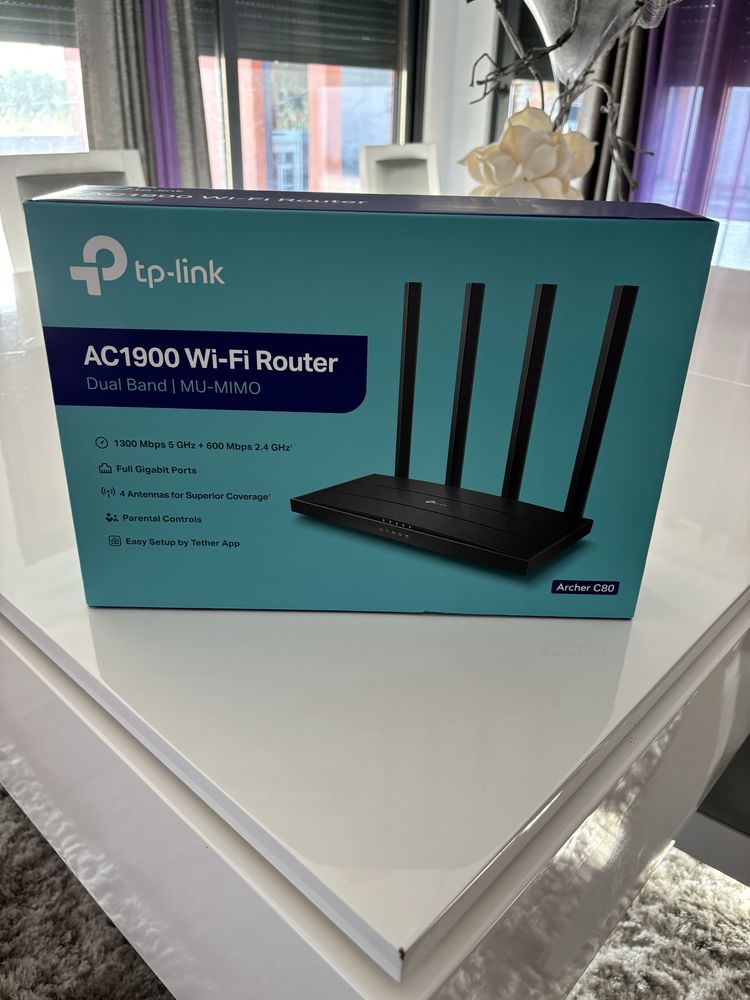 Router tp-link archer c80 ac1900