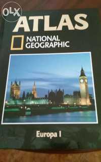 Livro Atlas National Geographic Europa I