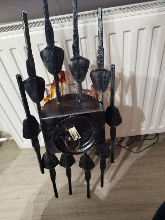 Lampa zewnętrzna szkło murano lata 60-70