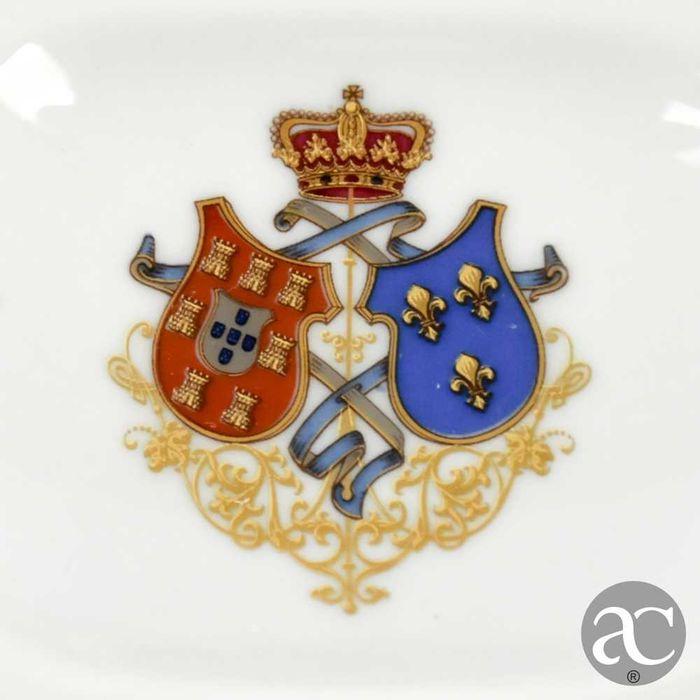 Aaleiro Vista Alegre, Brasões de Armas El-Rei D. Carlos I e D. Amélia