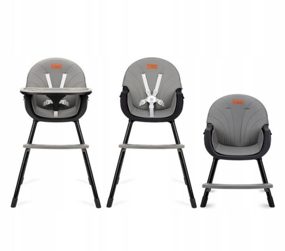 Стільчик для годування MoMi FLOVI Black
