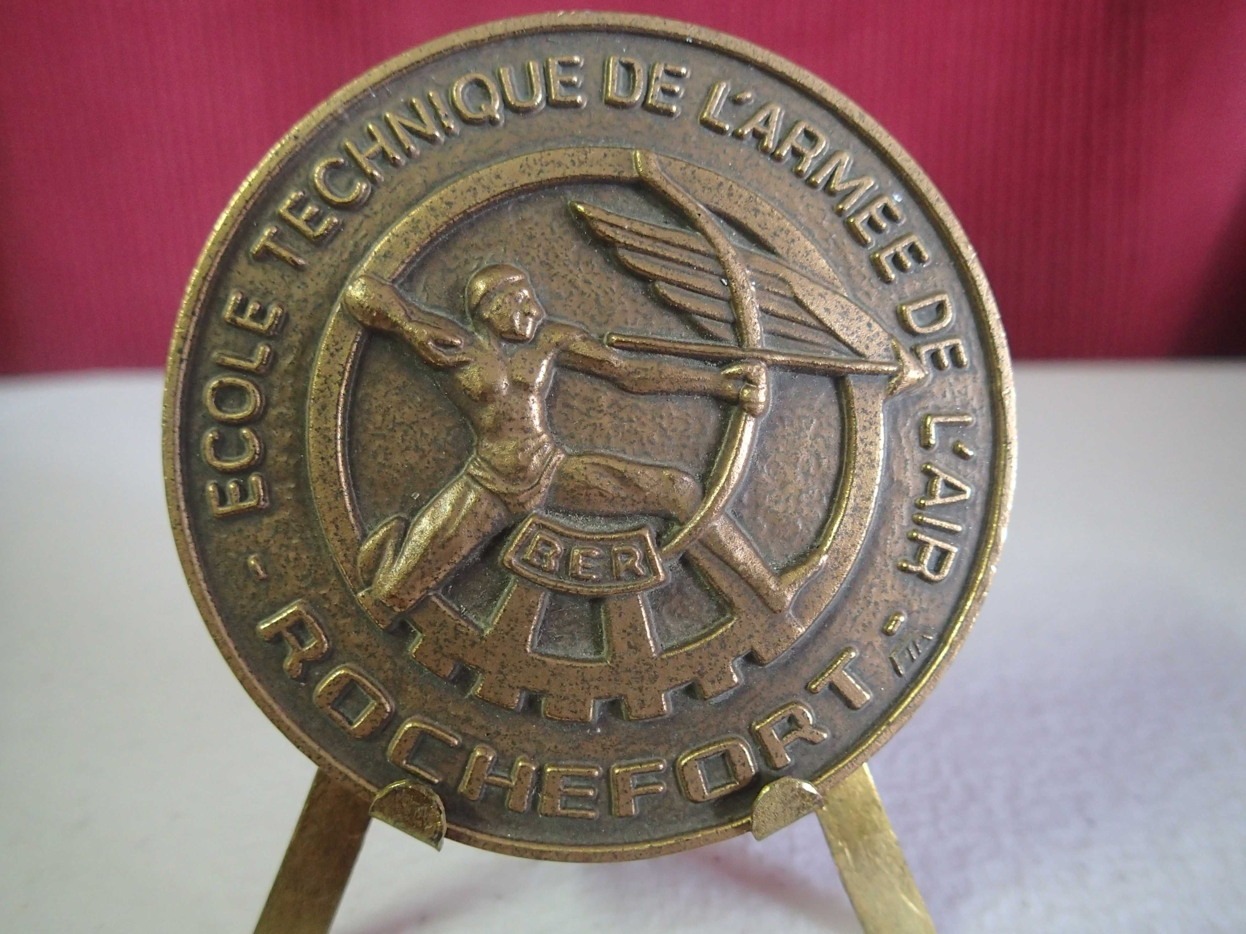 Medalha em Bronze Ecole T. De L`armée de L´air