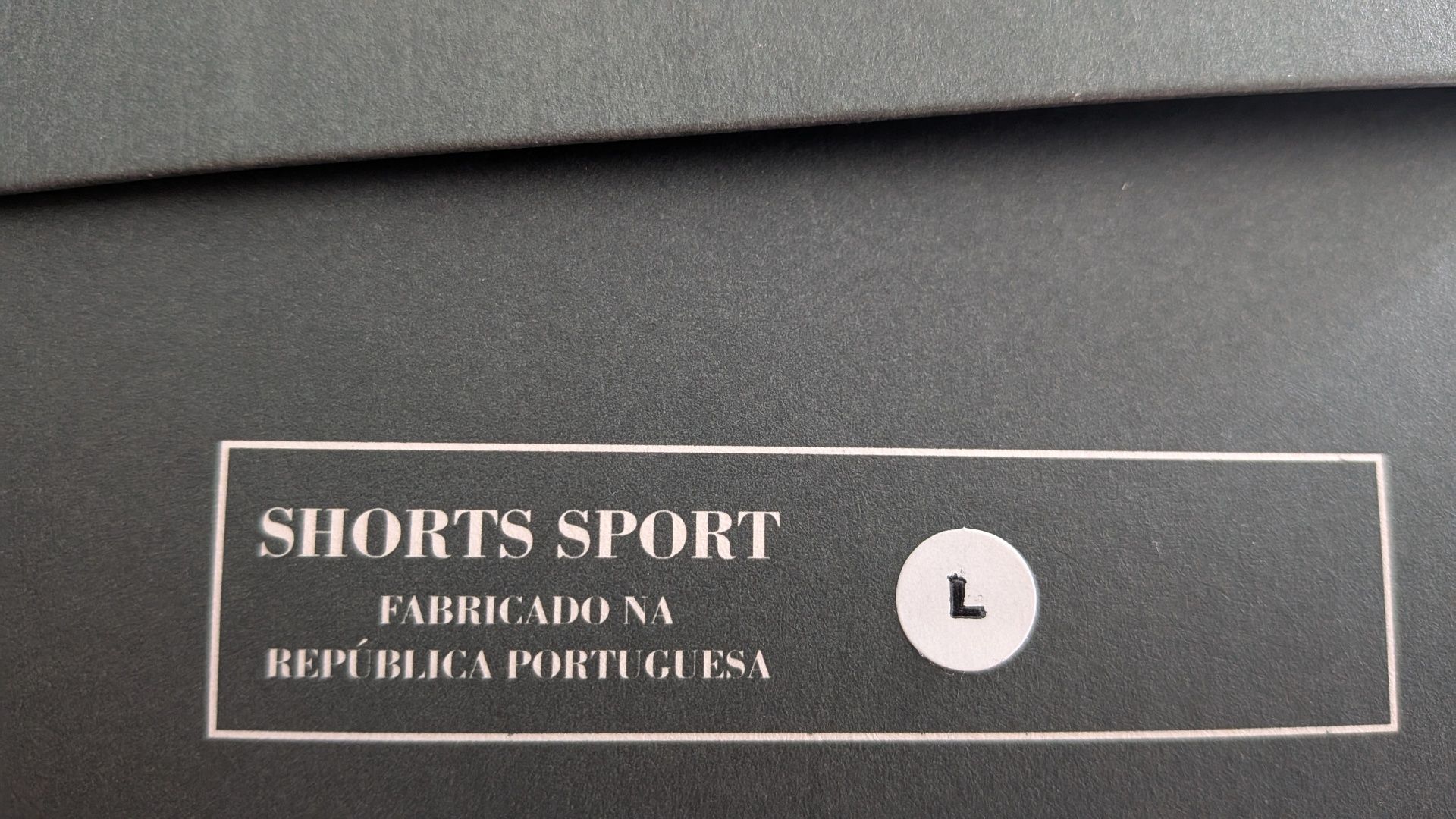 Boxers homem, tamanho L