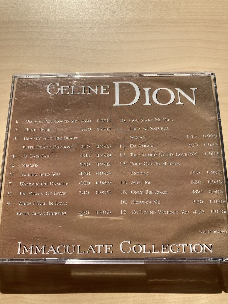 Plyta CD Celine Dion - Immagulate Collegtion