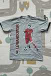 Koszulka T-shirt z Robertem Lewandowskim rozmiar 122/128