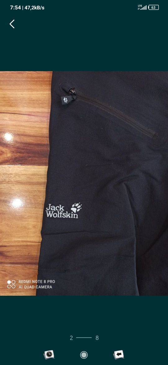 JACK WOLFSKIN Spodnie trekkingowe męskie rozm.S. OKAZJA!!!