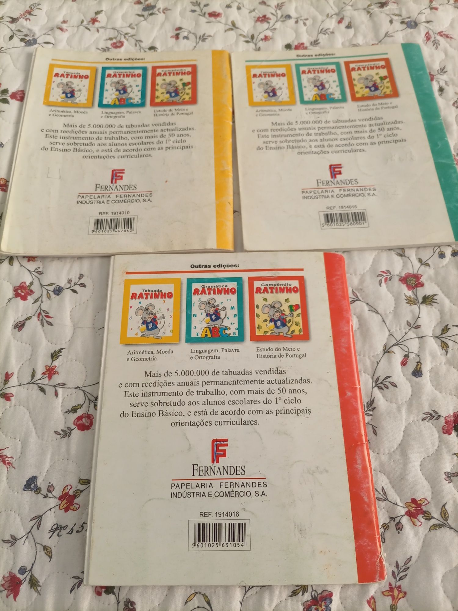 Livros  escolares Ratinho