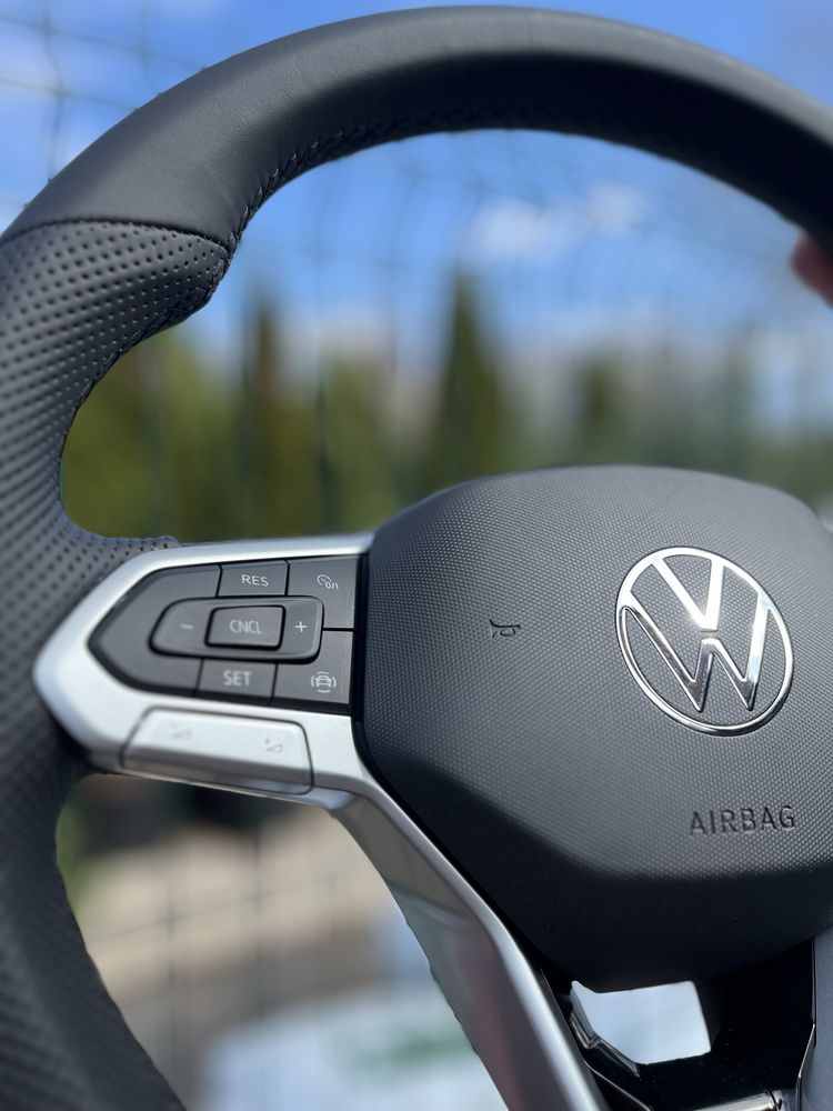 Шкіряне кермо для Volkswagen з подушкою безпеки