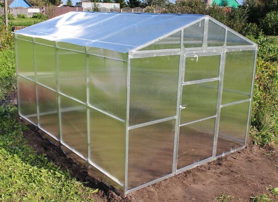 Szklarnia z Poliwęglanu 4mm 2,85х4m, 6m, 8m, 10m, 40x20mm + 3 prezenty