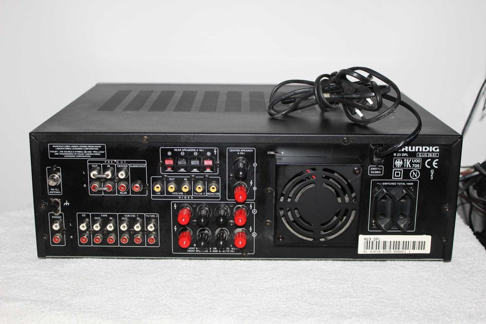 GRUNDIG FINE ARTS R23 RDS Amplituner wzmacniacz kino domowe Wysyłka