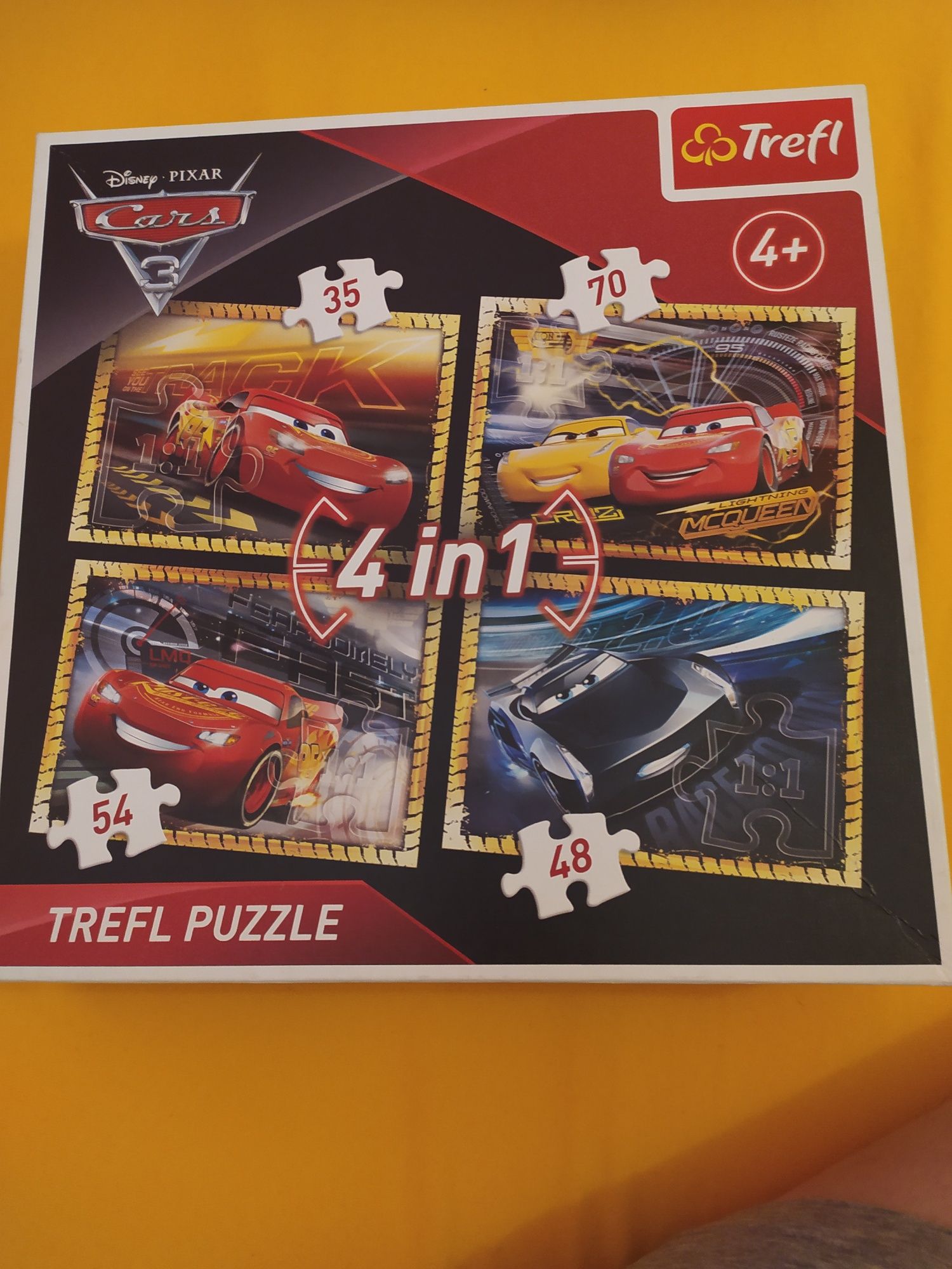 Puzzle trefl auta 4+