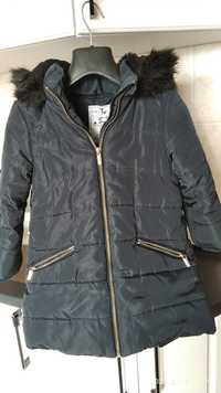 Куртка довгенька пальто на дівчинку зріст 98-104 см