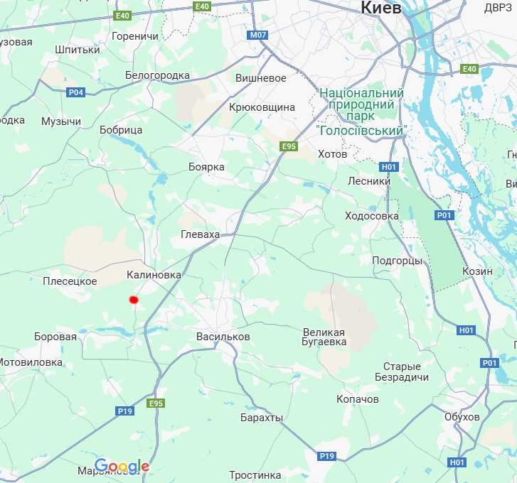 Земельна ділянка під забудову 24 сот Діброва Калинівка
